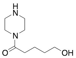 5-Hydroxy-1-(1-piperazinyl)-1-pentanone - image 1