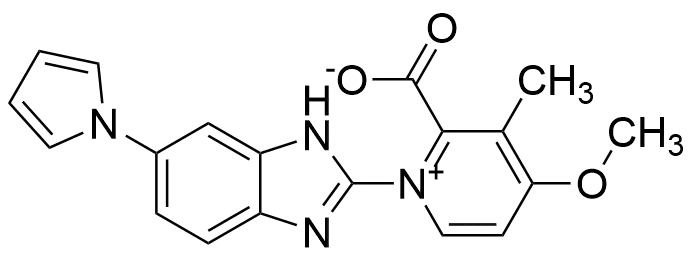 1-(6-(1H-pyrrol-1-yl)-1H-benzo[d]imidazol-2-yl)-4-methoxy-3-methylpyridin-1-ium-2-carboxylate - image 1