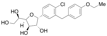 (1R)-1,4-Anhydro-1-C-[4-chloro-3-[(4-ethoxyphenyl)methyl]phenyl]-D-glucitol - image 1