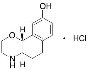 (+)-3,4,4a,5,6,10b-Hexahydro-2H-naphtho[1,2-b][1,4]oxazin-9-ol Hydrochloride - image 1