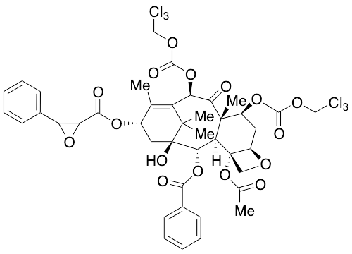 13-O-(trans-3-Phenyl-glycidyl)-7,10-bis[O-(trichloroethoxycarbonyl)]-10-deacetyl Baccatin III - image 1