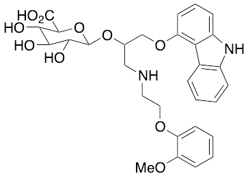 Carvedilol Beta-D-Glucuronide (mixture of diasteromers) - image 1