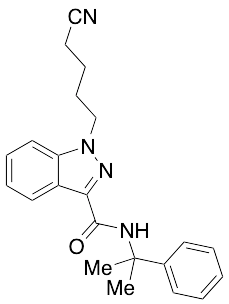 1-(4-Cyanobutyl)-N-(1-methyl-1-phenylethyl)-1H-Indazole-3-carboxamide - image 1