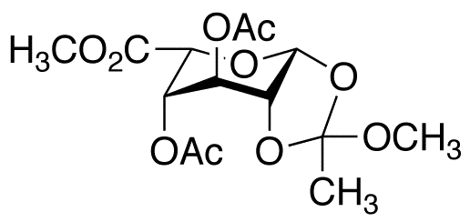 Methyl 3,4-Di-O-acetyl-Beta-L-idopyranosiduronate 1,2-(Methylorthoacetate) - image 1