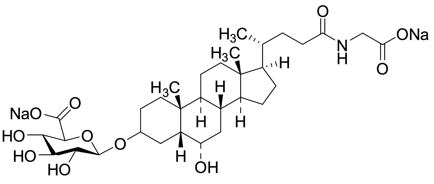 Glycohyodeoxycholic Acid 3-O-Beta-Glucuronide Disodium Salt - image 1
