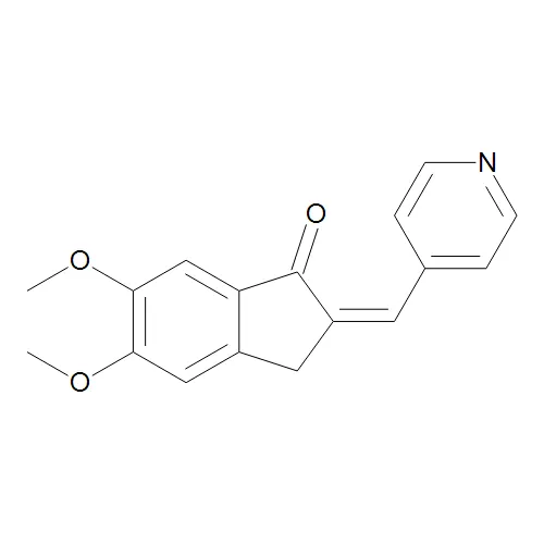 5,6-Dimethoxy-2-(4-pyridylmethylene)-1-indanone (Donepezil Impurity) - image 1