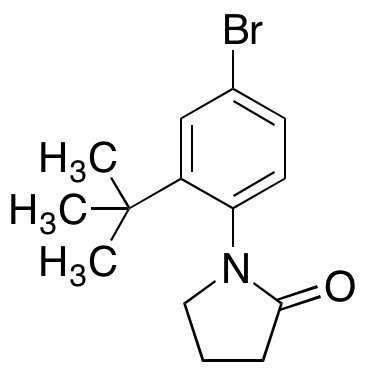 1-(2-tert-Butyl-4-bromophenyl)pyrrolidin-2-one - image 1