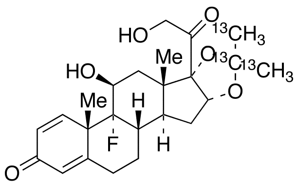 Triamcinolone-13C3 Acetonide - image 1