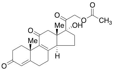 21-Acetyl-17,21-dihydroxy-pregna-4,8-diene-3,11,20-trione - image 1