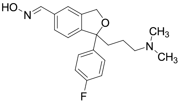 1-[3-(Dimethylamino)propyl]-1-(4-fluorophenyl)-1,3-dihydro-5-isobenzofurancarboxaldehyde Oxime - image 1