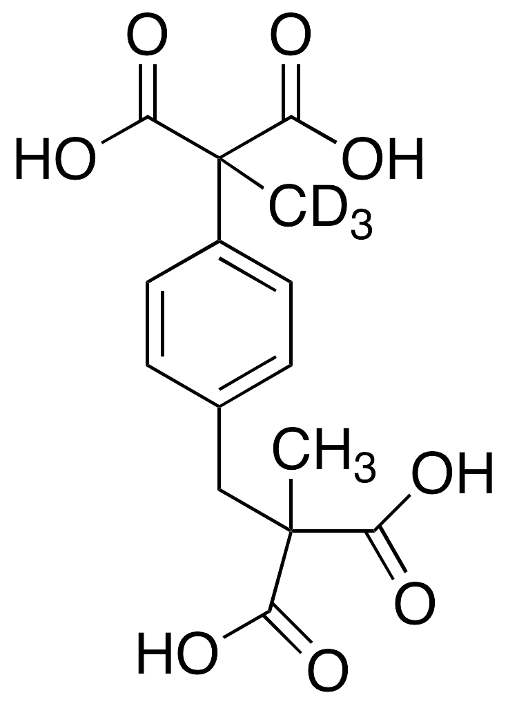 2-[4-(1,1-Dicarboethoxy)benzyl]-2-methyl Malonic Acid-d3 - image 1