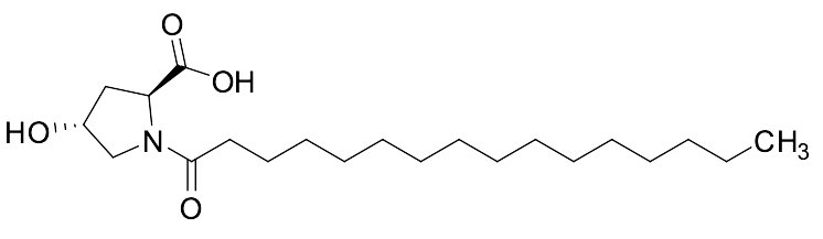 N-Hexadecanoyl-4-Hydroxyproline - image 1