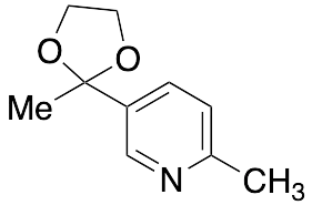 3-(2-Methyl-1,3-dioxolan-2-yl)-6-methylpyridine - image 1