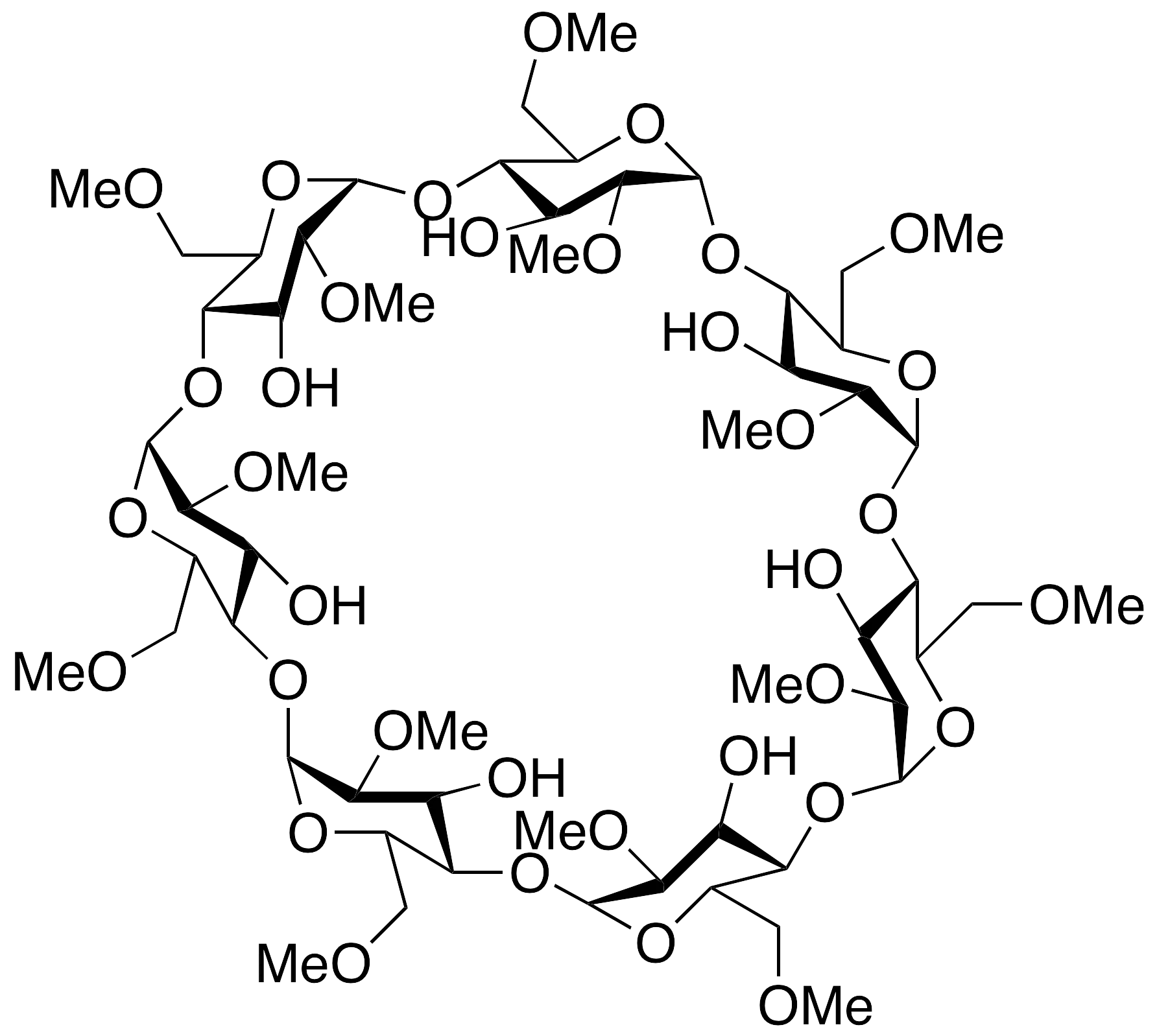 Di-O-methyl-beta-cyclodextrin - image 1