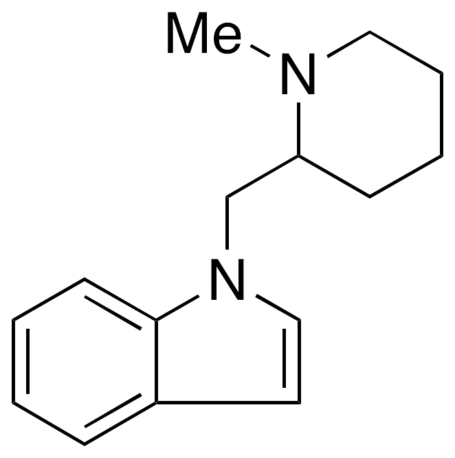 N-(N-Methylpiperidinyl)methylindole - image 1