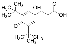 3,5-Bis(1,1-dimethylethyl)-1-hydroxy-4-oxo-2,5-cyclohexadiene-1-propanoic Acid - image 1