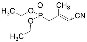 4-(Diethylphosphono)-3-methyl-2-butenenitrile, E/Z mixture - image 1