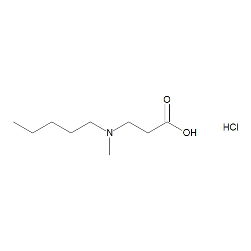 3-(N-Methyl-N-pentylamino)propionic Acid Hydrochloride - image 1