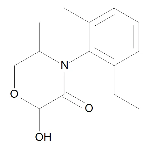 4-(2-Ethyl-6-methylphenyl)-2-hydroxy-5-methyl-3-morpholinone - image 1
