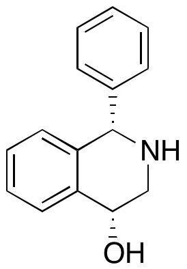 cis-1,2,3,4-Tetrahydro-1-phenyl-4-isoquinolinol - image 1