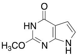 6-Hydroxy-2-methoxy-7-deazapurine - image 1
