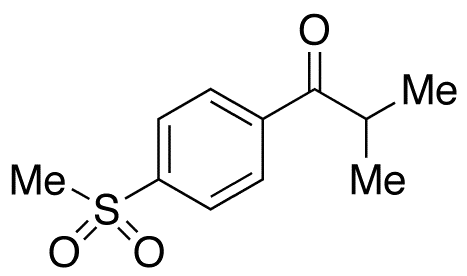 2-Methyl-1-[4-(methylsulfonyl)phenyl]-1-propanone - image 1