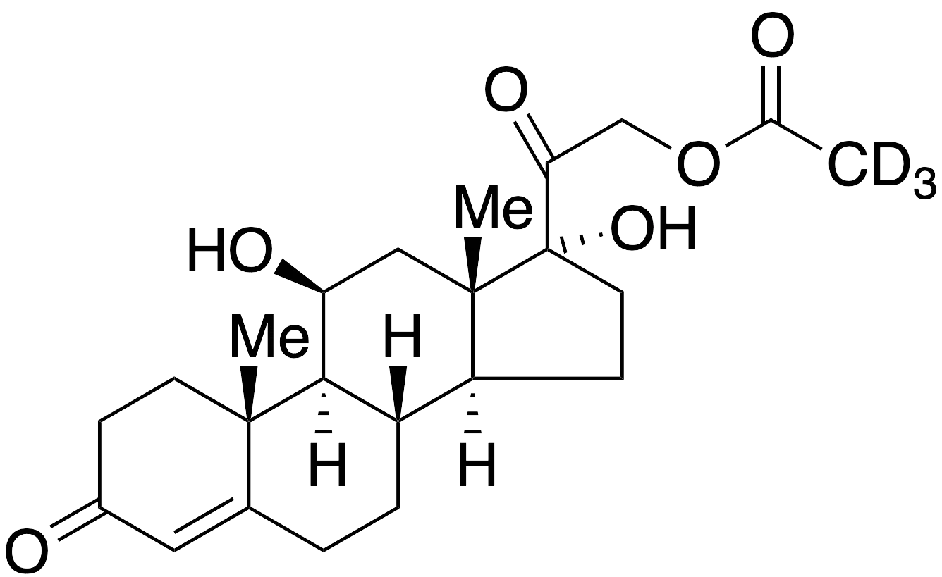Hydrocortisone 21-Acetate-D3 - image 1