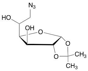 6-Azido-6-deoxy-1,2-O-isopropylidene-Alpha-D-glucofuranose - image 1