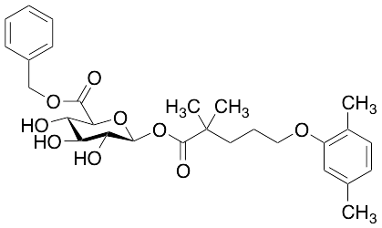 Gemfibrozil 1-O-Beta-D-Glucuronide Benzyl Ester - image 1