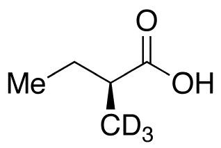 (S)-(+)-2-Methylbutyric Acid-d3 - image 1