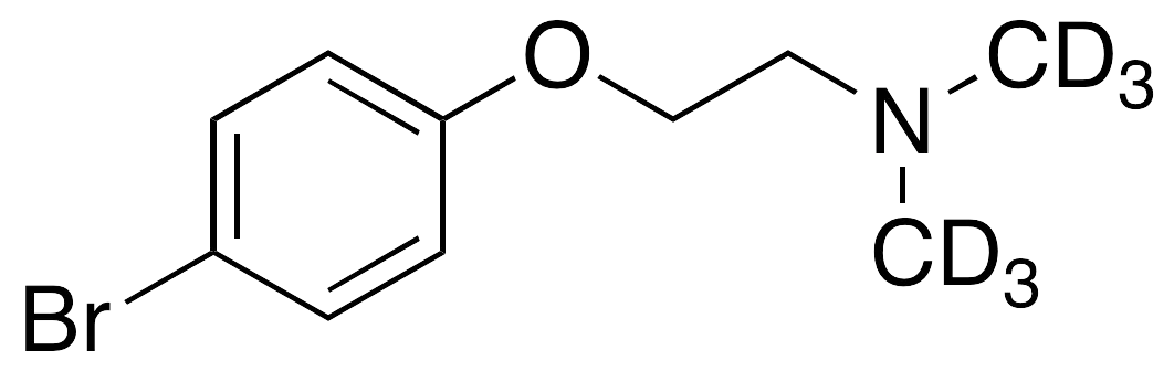 2-(4-Bromophenoxy)-N,N-dimethylethylamine-d6 - image 1