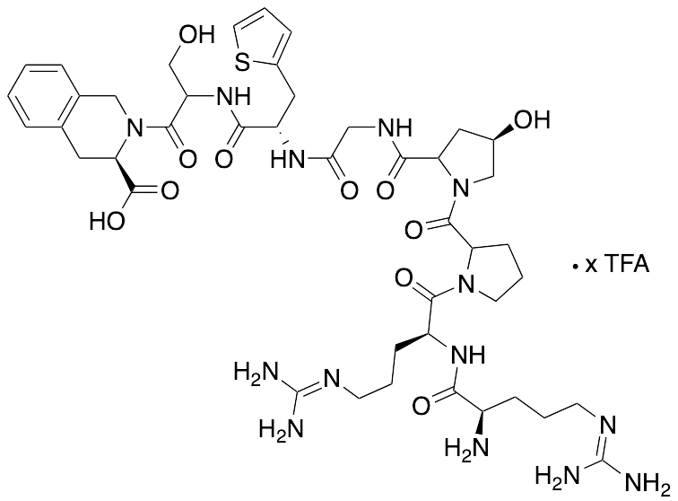 Icatibant Peptide Fragment [1-8] TFA Salt - image 1