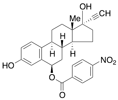 (6Beta,17Alpha)-19-Norpregna-1,3,5(10)-trien-20-yne-6,17-diol 6-(4-Nitrobenozoate) - image 1
