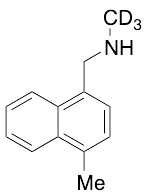 Methyl(4-methylnaphthalen-1-ylmethyl)amine-d3 - image 1