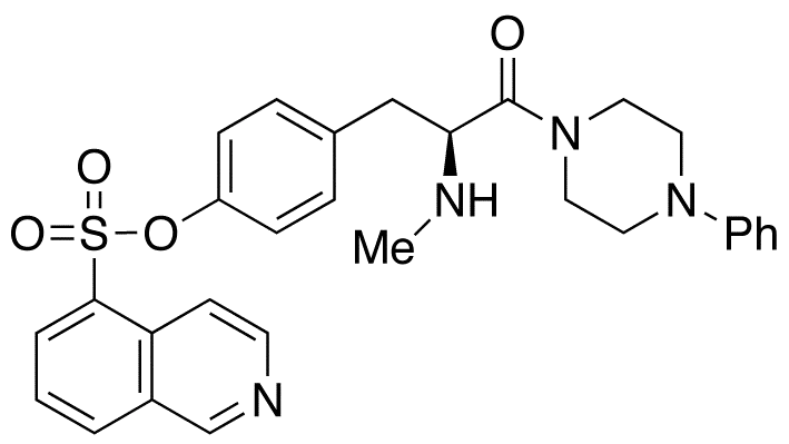 1-[(S)-O-(5-Isoquinolinesulfonyl)-N-methyltyrosyl]-4-phenyl-piperazine - image 1
