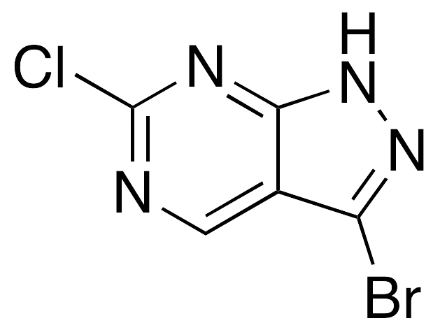 3-Bromo-6-chloro-1H-pyrazolo[3,4-d]pyrimidine - image 1