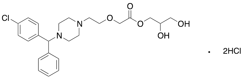 Cetirizine Glycerol Ester Dihydrochloride (Mixture of Diastereomers) - image 1