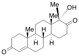 17a-Hydroxy-17a-methyl-D-homoandrost-4-ene-3,17-dione - image 1