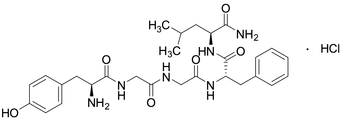 Leu-Enkephalin Amide H-Tyr-Gly-Gly-Phe-Leu-NH2 Hydrochloride Salt - image 1