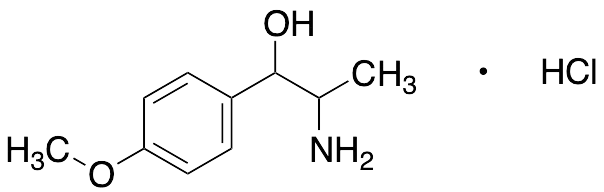2-Amino-1-(4-methoxyphenyl)propan-1-ol Hydrochloride - image 1