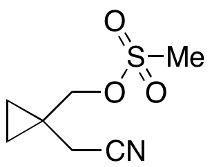 (1-(Cyanomethyl)cyclopropyl)methyl Methanesulfonate - image 1