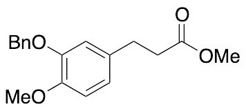 4-Methoxy-3-(phenylmethoxy)benzenepropanoic Acid Methyl Ester - image 1
