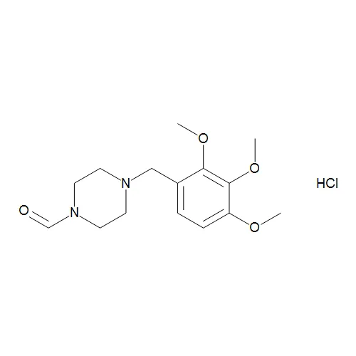4-(2,3,4-Trimethoxybenzyl)-1-piperazine-carboxaldehyde hydrochloride - image 1