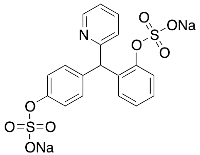 2,4'-(2-Pyridylmethylene)diphenol Bis(hydrogensulfate) Disodium (Contains ~10% Inorganics) (>90%) - image 1