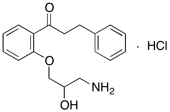 N-Despropyl Propafenone Hydrochloride - image 1