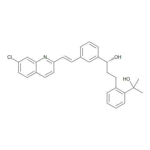 2-[3-(R)-[3-(2-(7-Chloro-2-quinolinyl)ethenyl)phenyl]-3-hydroxypropyl]phenyl-2-propanol - image 1
