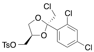 ((2S,4R)-2-(Chloromethyl)-2-(2,4-dichlorophenyl)-1,3-dioxolan-4-yl)methyl 4-Methylbenzenesulfonate - image 1