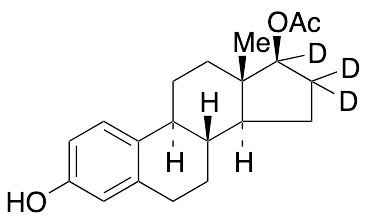 17Beta-Estradiol-d3 17-Acetate - image 1