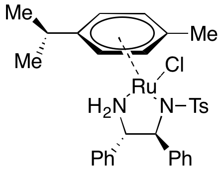 [(η-6-Cymene)[(S,S)-1,2-diphenyl-N-tosyl-1,2-ethanediaminato]ruthenium] chloride] - image 1
