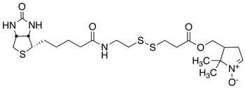3-[[2-(Biotinamido)ethyl]dithio]propionic Acid 4’-(Hydroxymethyl)DMPO Ester - image 1